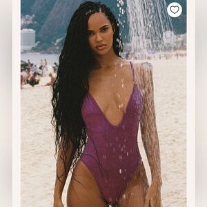 NEW Gooseberry swim one piece in Plum